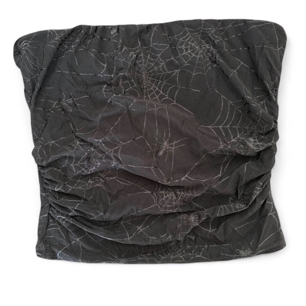 Forest ink Strapless Tube Top
